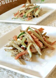 デパ地下のお惣菜の味♫ごぼうサラダ