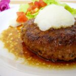 和風ハンバーグ♪　～大根おろし添え～
