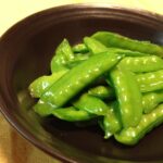 食べたら止まらない!きぬさやのバター炒め