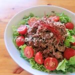 野菜がたくさん食べられる♪焼き肉サラダ✿