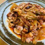 簡単!韓国風★タコのヤンニョム炒め