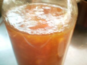 完熟梅で梅ジャム