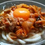 夏バテ知らず、冷やし豚キムチうどん