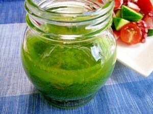 手作りが一番！バジルソース