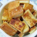 フライパンで簡単!☆パンの耳でサクサクラスク☆