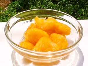 冷凍甘夏の砂糖漬け