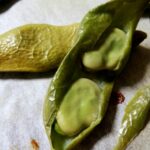 そら豆のオーブン焼き