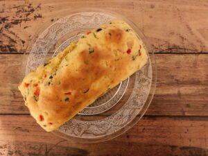 《離乳食後期から》野菜たっぷりケークサレ