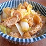 ☆いれるだけ☆白菜と油あげ煮