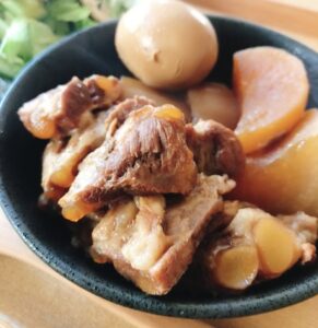 電気圧力鍋で！手羽元と大根のホロホロ煮