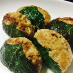 おからの大葉包み和風ハンバーグ