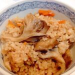 ほっぺた落ちそう☆天然舞茸と人参の炊き込みご飯