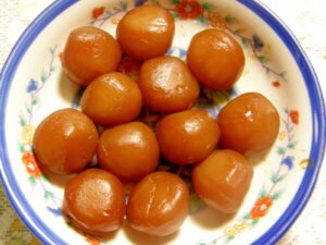 染み込んだ味わいが旨し！・・・玉こんにゃく焼き