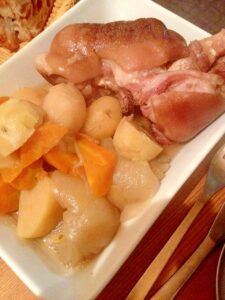 ドイツ料理　アイスバインを圧力鍋レシピで