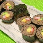 バラバラ茹でた蕎麦が整列っ＊案外簡単！蕎麦寿司