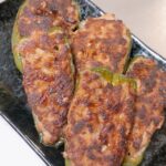 パン粉なし!もっちり♪ピーマンの肉詰め