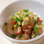 切ってあえるだけハワイのポキ/マグロのごま風味漬け