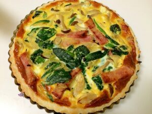 簡単！冷凍パイシートでキッシュ☆