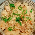 鶏ごぼうの炊き込みご飯♡