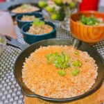 スキレットで♡お肉たっぷり里芋スコップコロッケ