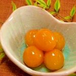 ふっくらツヤツヤっ金柑の甘露煮