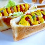 食パンで♪ホットドッグ