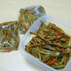 きんぴらごぼう★冷凍保存できるおかず★お弁当にも