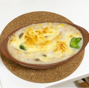 ダイエット飯♡オートミールグラタン