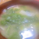白蕪のお味噌汁