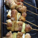 オーブンで一気に焼こう!焼き鳥3種
