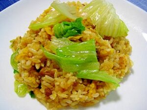 プロ直伝！レタスチャーハン