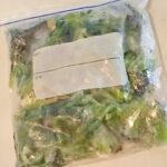 小松菜の冷凍保存