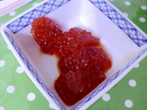 生筋子の醤油づけ