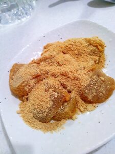 【糖質制限】サイリウムdeわらび餅～鍋で作る版～