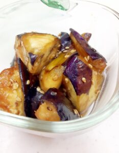 子供が喜ぶお弁当(^^)簡単ナスのきんぴら♪