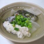 旨味堪能～イサキのあら汁