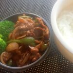 手早く！お弁当にも☆簡単ハッシュドビーフ丼