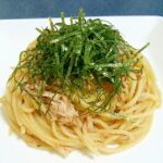 誰でも出来ちゃう☆バター醤油ツナスパゲティ