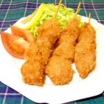 豚肉と玉ねぎの串かつ