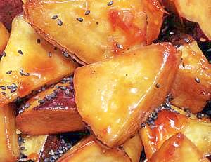 子供のおやつに☆フライパンで作る大学イモ