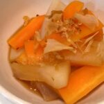 レンジで3分☆大根と人参の煮物