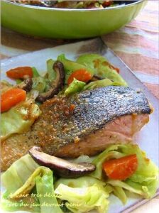 フライパンでささっと！鮭のちゃんちゃん焼き