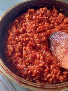 ダイエット応援☆まるでお肉な大豆ミートソース