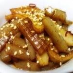 さつま揚げ＆こんにゃくの甘辛炒め