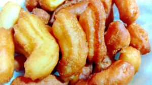 ホットケーキミックスでチュロス！