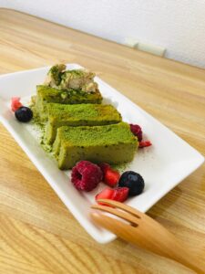 小麦粉・HM不要でしっとり抹茶ガトーショコラ