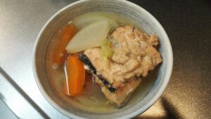 鮭のじゃっぱ汁～鮭のあら汁～