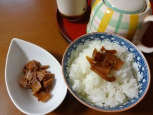 お茶漬けに！タケノコの佃煮