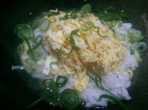 創味シャンタンで簡単　中華粥