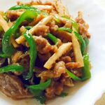 お子様向けのお味♫ウチの青椒肉絲
